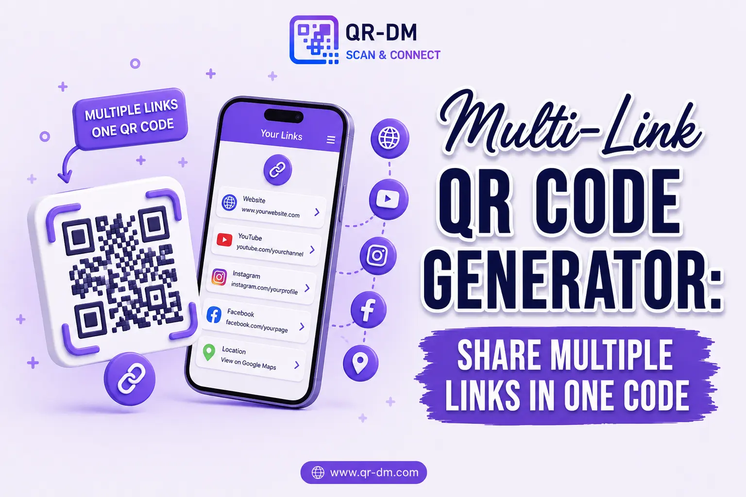 Multi-Link QR Code Generator: Share Multiple Links in One Code